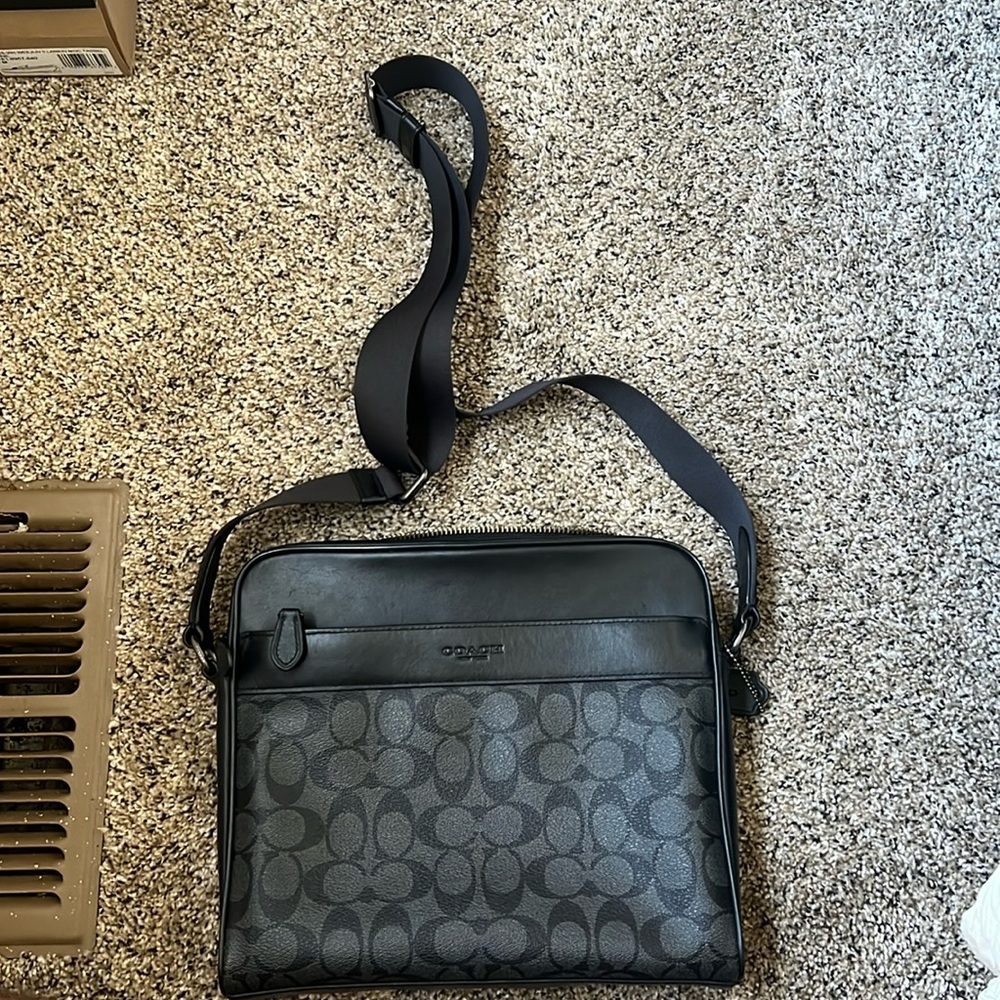 Coach Men’s Crossbody Bag - Lightly Worn